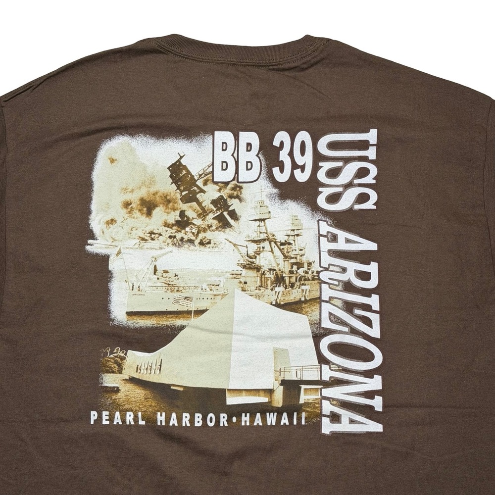 USS Arizona BB39 Pearl Harbor Hawaii military navy shirt